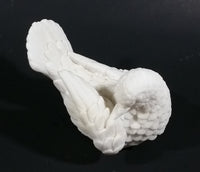 Vintage Alabaster White Dove Love Bird Sculptures Ornament Made In Italy - Very Fragile - Treasure Valley Antiques & Collectibles