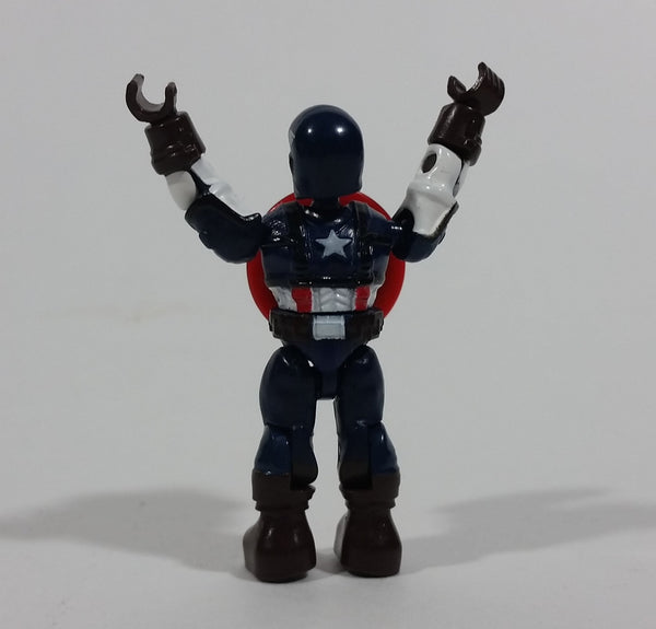 Marvel Comics Mega Blocks Miniature Tiny Captain America Mini