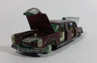 1950s Dinky Toys Meccano Mercedes-Benz 600 No. 128 Red Limo Limousine Die Cast Toy Car Vehicle - For Parts - Treasure Valley Antiques & Collectibles