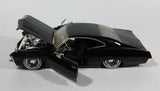 2001 Jada 1967 Chevy Impala SS Black 1/24 Scale Die Cast Toy Muscle Car Vehicle With Box - Missing 1 Wiper - Treasure Valley Antiques & Collectibles