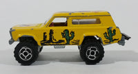 Vintage Majorette No. 236 4x4 Cherokee Indian Yellow 1:64 Scale Die Cast Toy Car SUV Vehicle - Made in France - Treasure Valley Antiques & Collectibles