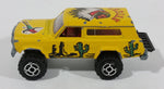 Vintage Majorette No. 236 4x4 Cherokee Indian Yellow 1:64 Scale Die Cast Toy Car SUV Vehicle - Made in France - Treasure Valley Antiques & Collectibles