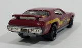 2014 Hot Wheels HW Workshop Performance '71 Plymouth Road Runner Dark Red Die Cast Toy Muscle Car Vehicle - Treasure Valley Antiques & Collectibles