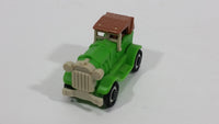 1991 Ferrero Kinder Surprise Classic Antique Snap Together Plastic Miniature Green Toy Car Vehicle