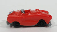 Ferrero Kinder Surprise Classic MGB Convertible Style Snap Together Plastic Miniature Dark Orange Toy Car Vehicle - Treasure Valley Antiques & Collectibles