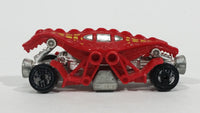 1986 Hot Wheels Speed Demons Double Demon Dinosaur Red Die Cast Toy Car Vehicle - Treasure Valley Antiques & Collectibles