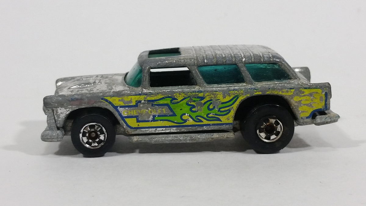 1977 Hot Wheels Super Chromes Alive '55 BW Die Cast Toy Car Vehicle Ho ...