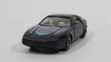 Vintage 1980s Porsche 928 Turbo Black Die Cast Toy Race Car Vehicle w/ Opening Doors - Treasure Valley Antiques & Collectibles