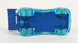 2010 Hot Wheels Race World - Earth or Speed & Splash Paradigm Shift Translucent Blue Die Cast Toy Car Vehicle - Treasure Valley Antiques & Collectibles