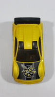 2006 Hot Wheels Ultimate Track Drift Tech Yellow Die Cast Toy Car Vehicle - Treasure Valley Antiques & Collectibles