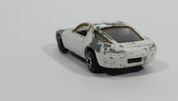 1980s Yatming Porsche 928 White With Black Stripes Die Cast Toy Car Vehicle No. 1034 - Treasure Valley Antiques & Collectibles