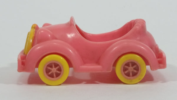 Vintage The Muppets 1986 Baby Miss Piggy's Pink Toy Car Vehicle McDonald's Happy Meal - Treasure Valley Antiques & Collectibles