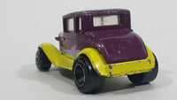 1991 Matchbox Model A Ford Burgundy Plum and Yellow MB55 Die Cast Toy Antique Classic Car Vehicle - USA only - Treasure Valley Antiques & Collectibles