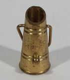 Vintage Collectible Miniature Tiny Little Brass Dairy Milk Water Carrying Can Jug with Handle - Treasure Valley Antiques & Collectibles