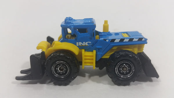 2016 Matchbox MBX Construction Dirt Smasher Blue/Yellow Die Cast Toy C ...