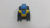 2016 Matchbox MBX Construction Dirt Smasher Blue/Yellow Die Cast Toy Construction Equipment Vehicle - Treasure Valley Antiques & Collectibles