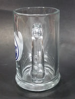 Collectible Edmonton Oilers Clear Glass Beer Mug HockeyRules ® Official NHL Product Ice Hockey Sports Collectible