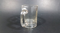 Vintage A & W "the difference is delicious" Clear Glass 3 1/4" Miniature Root Beer Mug - Treasure Valley Antiques & Collectibles