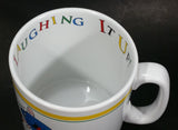Collectible M & M's Chocolate Candy White Colorful "Laughing It Up" Over-sized Coffee Hot Chocolate Mug