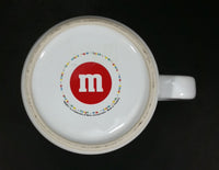 Collectible M & M's Chocolate Candy White Colorful "Laughing It Up" Over-sized Coffee Hot Chocolate Mug - Treasure Valley Antiques & Collectibles