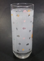 Very Rare 1965 Rare Snoopy Woodstock Peanuts Charlie Brown "Since 1950" 15th Anniversary Frosted Glass Cup