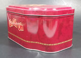 Oh Henry! OH OH OH Santa Claus Christmas Holiday Red Tin Container Collectible