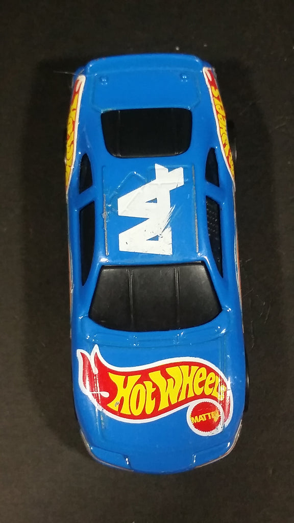 2000 Hot Wheels Racer Nascar #44 7/20 Blue Die Cast Toy Race Car Vehic ...