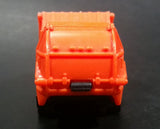 1992 Hot Wheels Recycling Truck Orange Die Cast Plastic Toy Car Vehicle with Moving Dumper