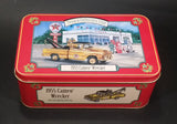 Texaco Collectors Club 1955 Cameo Wrecker Yellow Truck Die Cast Toy Car Vehicle Tin - Just the tin No Truck