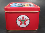 Texaco Collectors Club 1955 Cameo Wrecker Yellow Truck Die Cast Toy Car Vehicle Tin - Just the tin No Truck