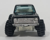 Rare Vintage Yatming 4x4 Chevy Pickup Truck Black No. 1091 Die Cast Toy Car Vehicle