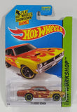 2014 Hot Wheels HW Workshop '71 Dodge Demon Metallic Orange Die Cast Toy Muscle Car Vehicle with Opening Doors - New in Package Sealed - Treasure Valley Antiques & Collectibles