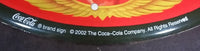 2002 Coca-Cola Coke Soda Pop Beverage Pause... Go Refreshed Round 12" Lithographed Steel Metal Collector Sign - Treasure Valley Antiques & Collectibles