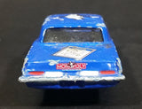 1996 Johnny Lightning Parker Brothers Real Estate Trading Game Monopoly Blue Die Cast Toy Car Vehicle - Treasure Valley Antiques & Collectibles