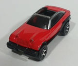 1999 Hot Wheels First Editions Jeep Jeepster Red Die Cast Toy Car Vehicle - Treasure Valley Antiques & Collectibles