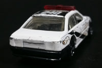 2001 Hot Wheels Police Cruiser 240 County Sheriff White Die Cast Toy Emergency Response Cop Vehicle - Treasure Valley Antiques & Collectibles