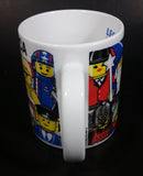 1998 Legoland California "Veronica" Lego Toy Themed Ceramic Coffee Mug Collectible - Treasure Valley Antiques & Collectibles