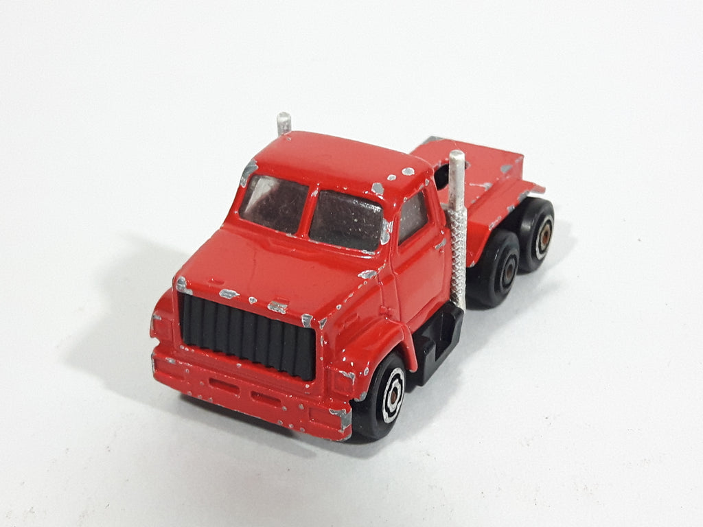 Vintage Majorette Magirus Red Semi Tractor Truck 1:100 Scale Die Cast ...