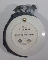 2001 Bradford Exchange Arctic Watch Songs of the Summit by Terry Isaac Decorative Wolf Wolves Wildlife Collector Plate