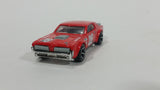 2014 Hot Wheels Race Track Aces Mercury Cougar Red Die Cast Toy Muscle Car Vehicle - Treasure Valley Antiques & Collectibles
