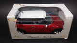 Hard to Find 2001 Signature Models Mini Cooper Red & White 1:24 Scale Die Cast Toy Car Vehicle with Box - Treasure Valley Antiques & Collectibles