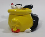 Warner Bros. Looney Tunes Tweety Bird and Sylvester The Cat Cartoon Characters Ceramic Planter - Treasure Valley Antiques & Collectibles
