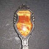 Vintage Parksville, BC Silver Plated Collectible Spoon - Treasure Valley Antiques & Collectibles