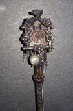 Vintage Beautiful Articulated Cuckoo Clock Collectible Spoon w/ Moving Parts! - Treasure Valley Antiques & Collectibles