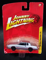 2010 Johnny Lightning 1987 Chevy Monte Carlo SS Silver Grey Die Cast Toy Car Vehicle New In Package Sealed - Treasure Valley Antiques & Collectibles