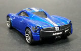 2014 Hot Wheels Showroom All Stars Pagani Huayra Blue Die Cast Toy Car Vehicle - Treasure Valley Antiques & Collectibles