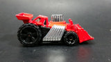 2015 Hot Wheels City Works Speed Dozer Red Bulldozer Die Cast Toy Construction Vehicle Equipment - Treasure Valley Antiques & Collectibles