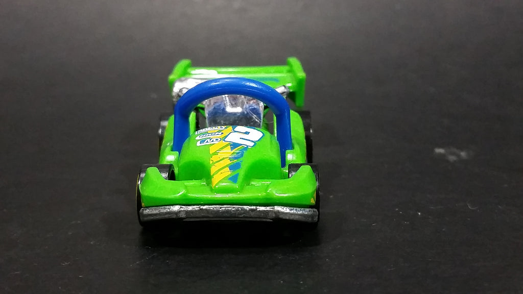 2014 Hot Wheels Race Track Aces Let's Go Bright Green Die Cast Toy Car ...