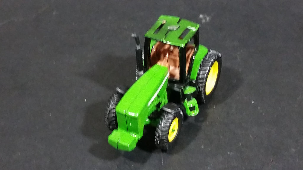 Ertl John Deere Green and Yellow Farm Tractor Die Cast and Plastic Toy