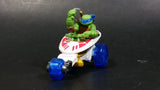 2014 Viacom Playmates TMNT Teenage Mutant Ninja Turtles Leonardo with a Katana Die Cast Toy Car Vehicle - Treasure Valley Antiques & Collectibles